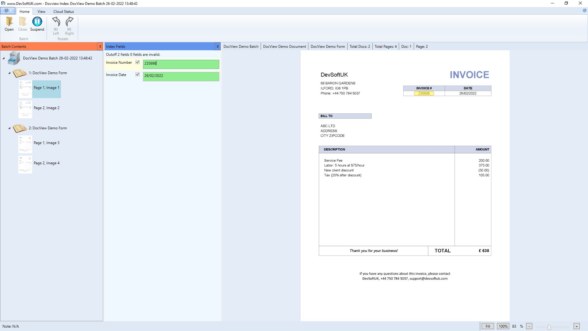 website template image